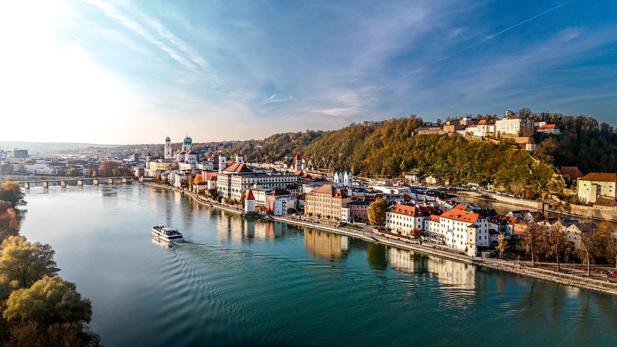 Apartment Passau B - Stilvoll, Modern & Cozy Im Zentrum Von Passau Ngoại thất bức ảnh